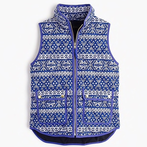 J. Crew fair isle vest - Picture 2 of 7